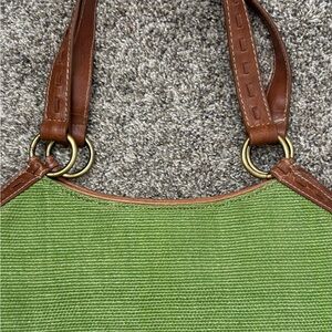 VINTAGE RELIC SHOULDER BAG WITH GOLD HARDWARE